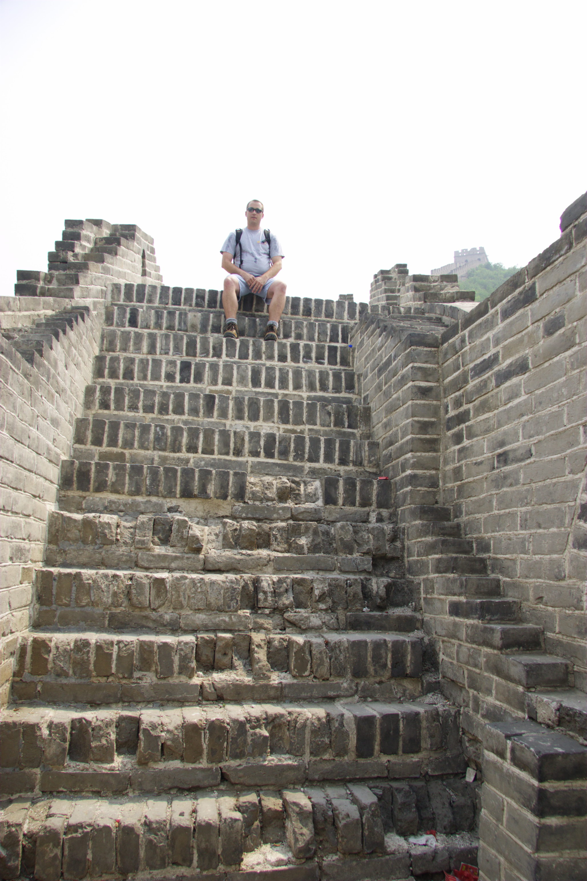 Sitting on the wall